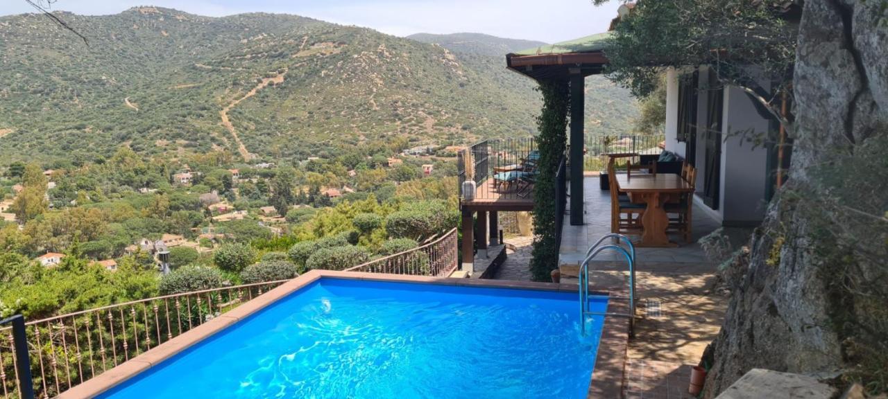 Villetta With Heated Pool And Panoramic View Torre delle Stelle Luaran gambar
