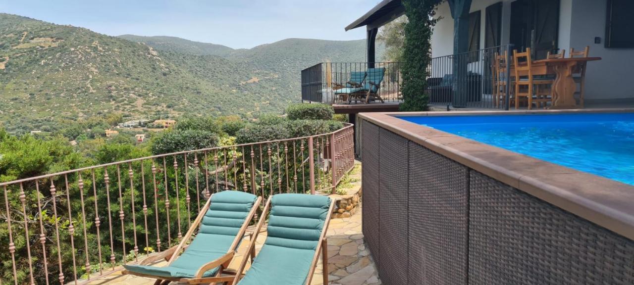 Villetta With Heated Pool And Panoramic View Torre delle Stelle Luaran gambar