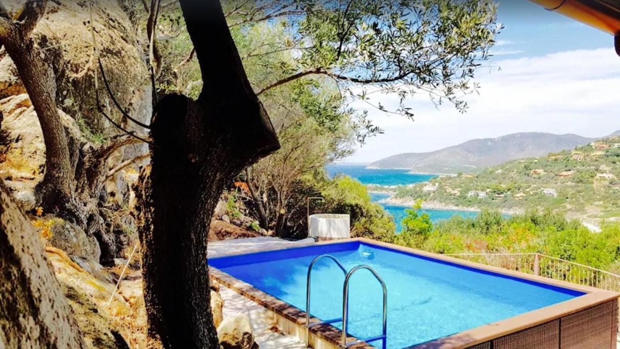 Villetta With Heated Pool And Panoramic View Torre delle Stelle Luaran gambar