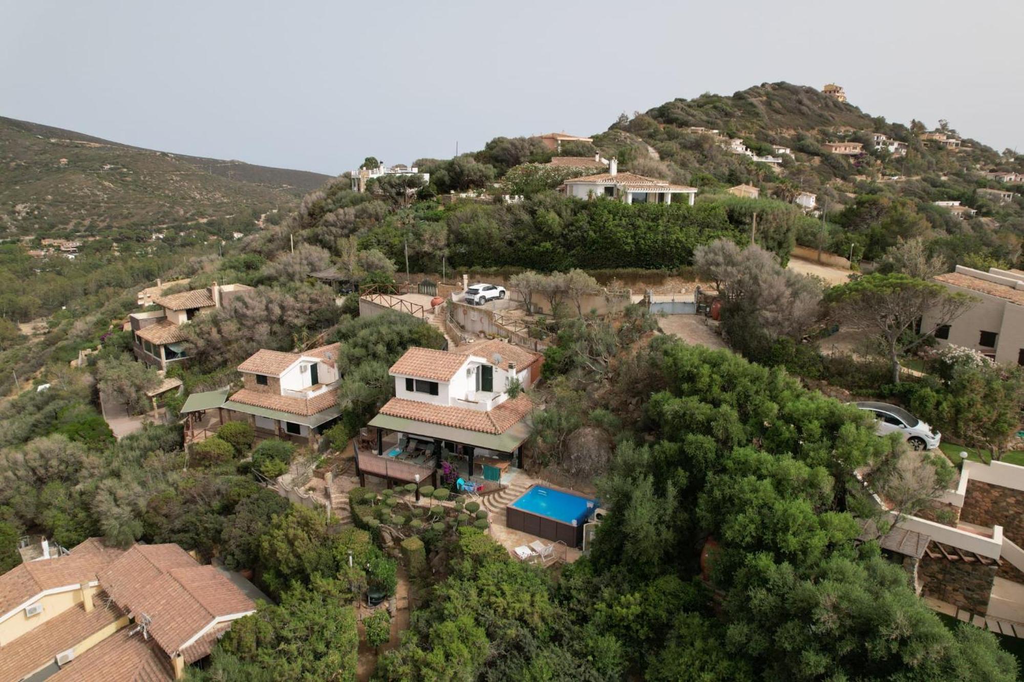 Villetta With Heated Pool And Panoramic View Torre delle Stelle Luaran gambar